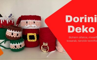 DORINI DEKO – Egyedi tárolók pólófonalból